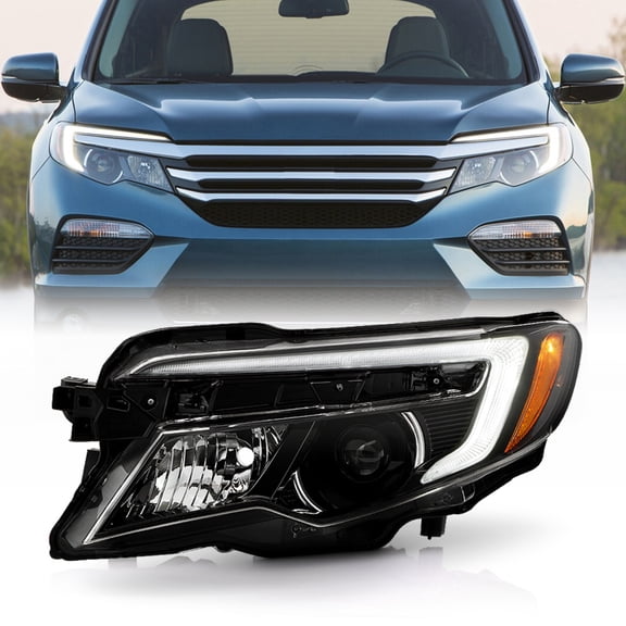 For 2016-2018 Honda Pilot 17-20 Ridgeline Halogen w/LED DRL Headlight Driver