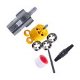 thumbnail image 2 of relayinert PVC Pipe Threader Kit Manual Hand Tool Premium Garage with 1/2 /3/4 /1 Dies With Wire Remover, 2 of 6