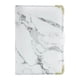 thumbnail image 5 of Carpeta de cuaderno de cuero A6 PU Carpeta de 6 anillas Cubierta Carpeta Bolsillos Carpeta Sobre Blanco kusrkot cuaderno de facturas, 5 of 8