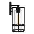 thumbnail image 3 of Quoizel Damien 1-Light Earth Black Outdoor Wall Lantern, 3 of 9