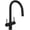 Black, variant on Riobel Az801 Azure 1.5 GPM Single Hole Pull Down Kitchen Faucet - Chrome