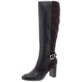 thumbnail image 5 of Bandolino Womens Bilya Leather Knee-High Riding Boots, 5 of 5