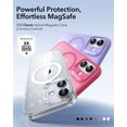 thumbnail image 2 of Funda de teléfono ESR para iPhone 17 con control de cámara MagSafe Clear, 2 of 7