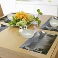 thumbnail image 4 of Ambesonne America Place Mats Set of 4, Valley Yosemite in Fall, Standard Size, Green Grey, 4 of 6