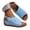 Blue, variant on Modisza Summer Wedge Sandals for Women Ankle Strap Orthopedic Arch Support Shoes Comfortable Walking Rubber Sole Slides Size 6 Black