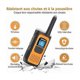 thumbnail image 3 of Walkie Talkie Rechargeable Kids Adults 2-pack, Long Range with 16 Radio Channels 2-way LCD Screen, 3 of 5