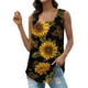 thumbnail image 1 of Gibobby Camiseta sin mangas con cuello cuadrado para mujer, informal, sin mangas, con dobladillo curvo plisado(Morado,CH), 1 of 4