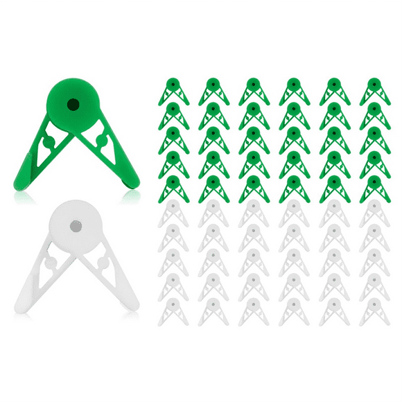 60 Pcs 360 Degree Adjustable Plant Clips Plant Branches Bender Stem Trainer Clip for Low Stress Training