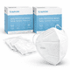 thumbnail image 1 of Cubrebocas KN95 Blancos 5 Capas Alta Protección Paquete con 100 Piezas Mascarilla KN95 Desechable Transpirable Ajuste Cómodo Filtración Eficiente, 1 of 7