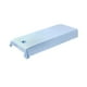thumbnail image 3 of Sábana de poliéster con agujero para camilla de masajes, funda para cama de masajes Azul claro, 3 of 9