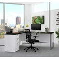 thumbnail image 3 of Bestar Pro-Concept plus L-Desk with Metal Leg, 3 of 3