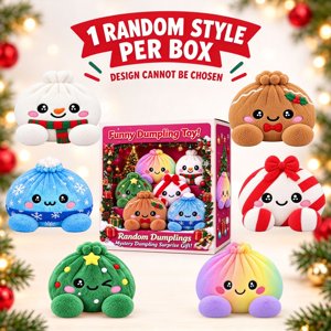 Funny Mystery Dumpling Toy Plush Mystery Dumpling Surprise Gift Stress Relief