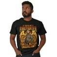 thumbnail image 5 of Not A Firefighter Never Understand Men's Graphic T Shirt Tees Brisco Brands M, 5 of 5