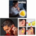 thumbnail image 2 of 60Pcs Moldable Anti-noise Ear Plugs Noise Reduction Soft Anti-snoring Sleeping Tool, 2 of 3