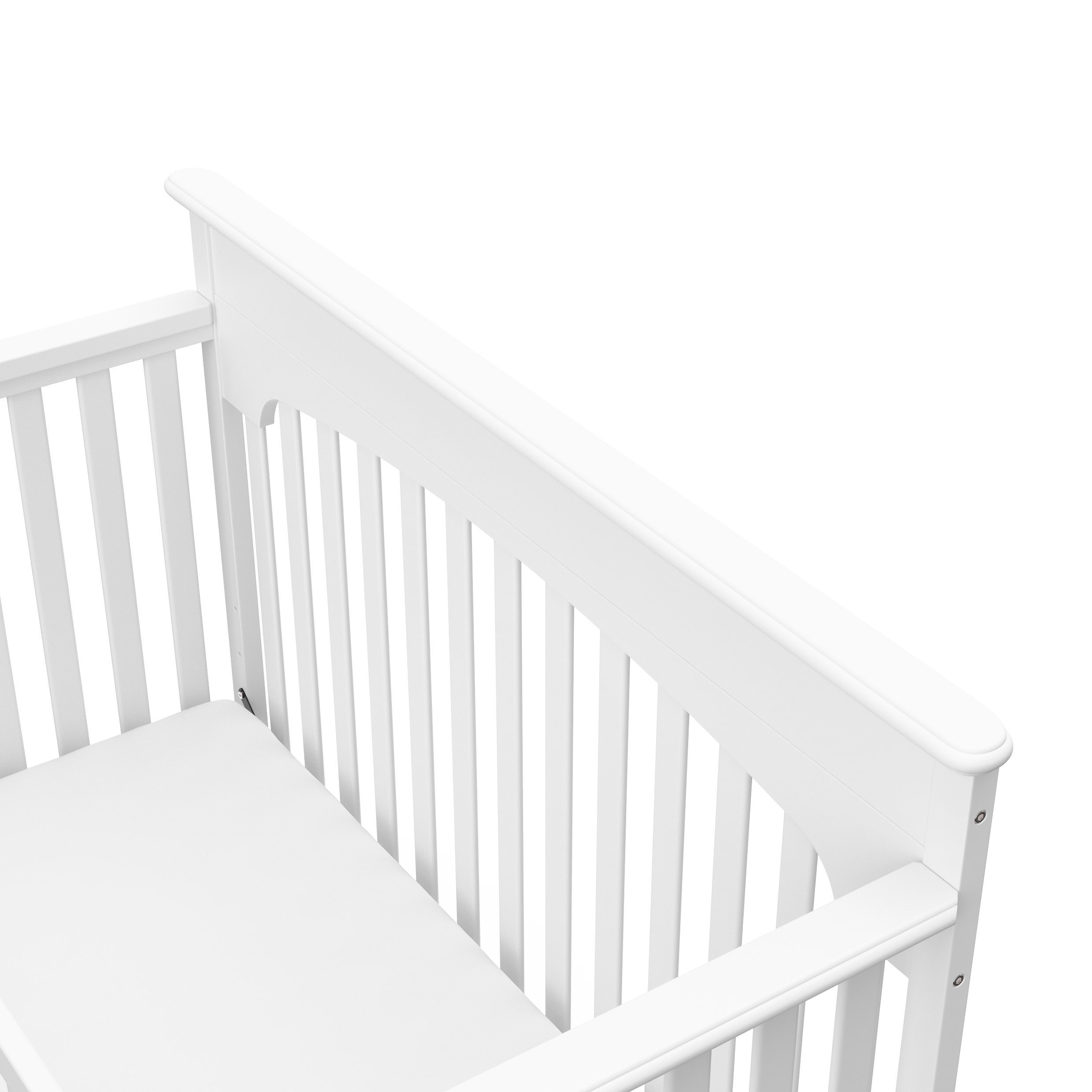 Graco Lauren 5-in-1 Convertible Baby Crib, White - image 6 of 10
