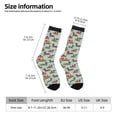 thumbnail image 2 of Cauagu Dachshund Christmas Play Print Crew Socks for Women and Men,Adult Athletic Running Socks 1-Pair Sports Socks Work Gear Socks with Moisture Wicking, 2 of 6