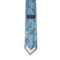thumbnail image 3 of ROMARIO MANZINI White Floral on Sky Blue PRINTED DESIGN TIE, 3 of 3