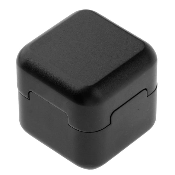 S SERENABLE Lightweight Billiard Chalk Holder Pool Cue Tip Chalk Holder Case -Aluminum Black