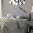 thumbnail image 1 of Pemberly Row Modern Upholstered Full Headboard in Grayish Beige, 1 of 1