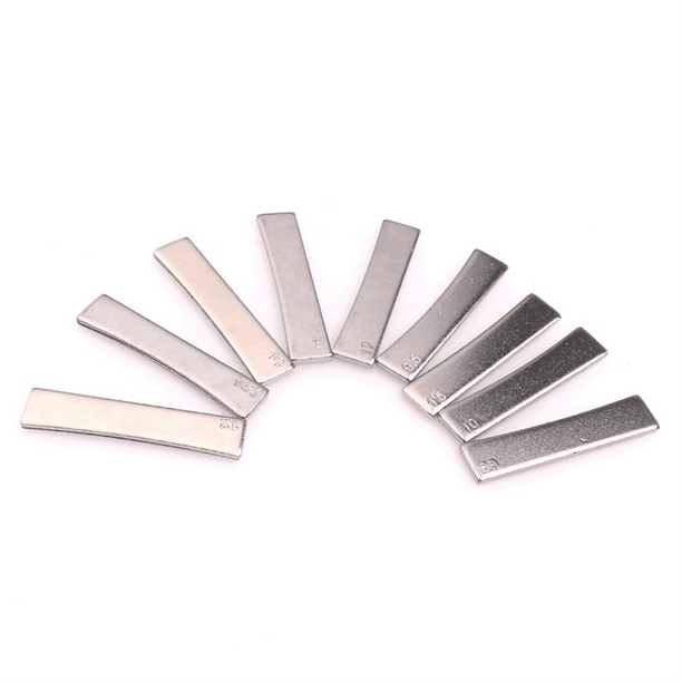 Kit de Instalación de Trastes de Guitarra de 9 Piezas para Guitarras Electroacústicas con Bloques de Latón