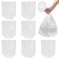 thumbnail image 1 of EeaseMX Bolsas de plástico transparente para alevines de pescado y camarones (10 unidades), espesadas y con oxígeno, para embalaje acuático (blancas, 48 x 75 x 12 cm), 1 of 7