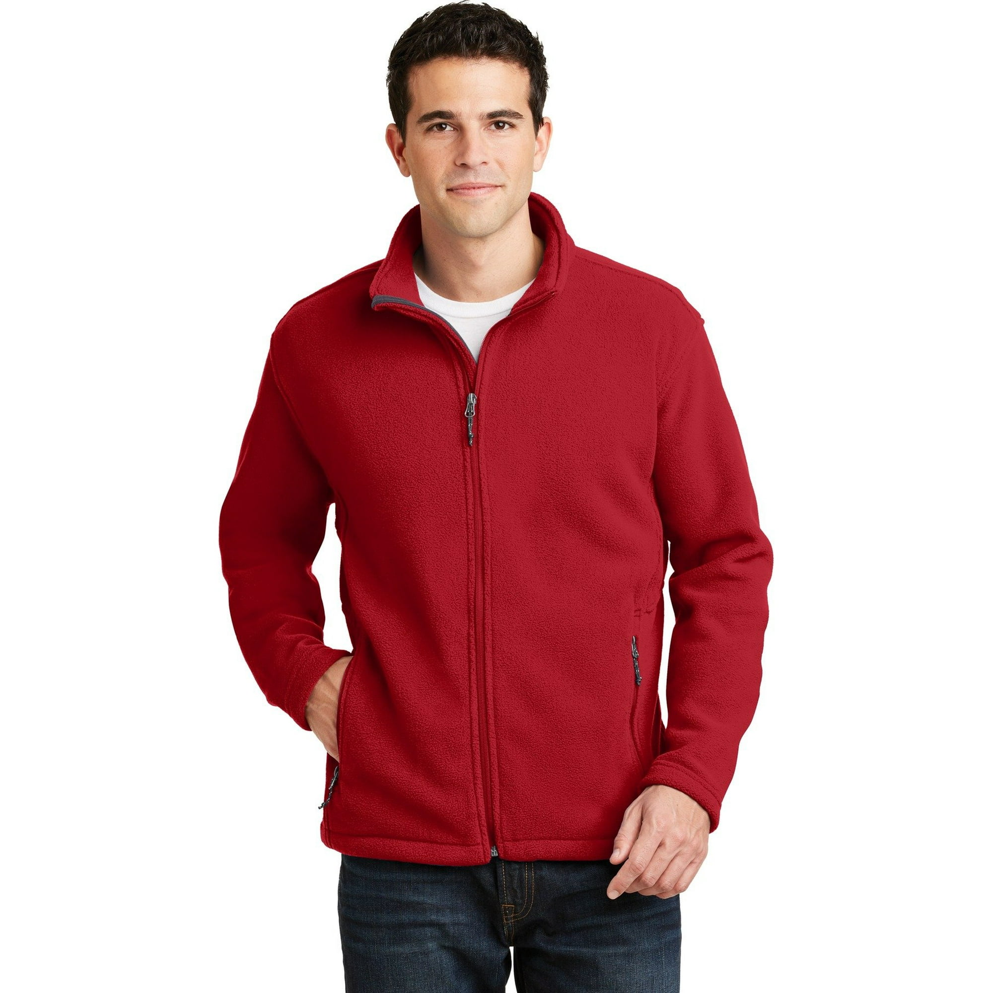 Port Authority Value Fleece Jacket. F217 True Red S