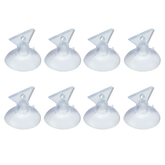 Uxcell Bulb Changers, Suction Cup Light Lamp Replacing Tools for GU10 MR16 Bulbs, Clear Pack of 8