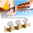 thumbnail image 5 of Durable 2Pcs Guitar Tuners Machine Head, Classical Guitar String Tuning Pegs Keys Tuners Set White Button - Designed to Meet Your gardening requirements, 5 of 5