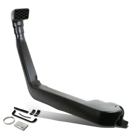For 07-11 Jeep Wrangler JK 3.8 V6 Air Snorkel ABS Plastic Ram Intake Pipe System (Matte Black) 08 09 10