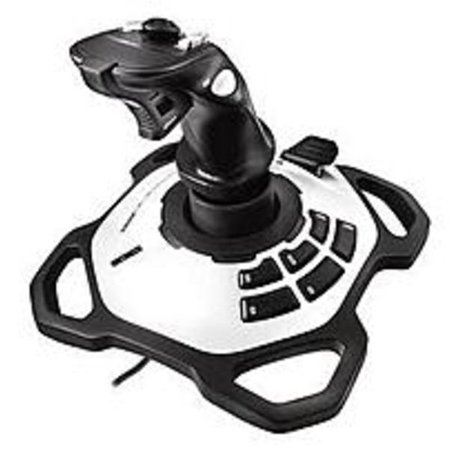 Extreme 3d Pro Usb Joystick - Logitech 963290-0403 Extreme 3D Pro Joystick - Cable - USB - PC, (Refurbished)