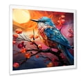 thumbnail image 5 of Designart "Avian Abstract Sky Geometry" Animals Bird Picture Framed Canvas Prints, 5 of 5