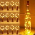thumbnail image 3 of 10 luces LED para botellas, blanco cálido, 4,7 x 2,2 cm. TUNC Sencillez, 3 of 3