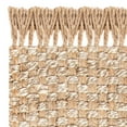 thumbnail image 4 of SAFAVIEH Natural Fiber Vivian Geometric Solid Runner Rug, Natural/Grey, 2'6" x 8', 4 of 6