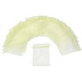 thumbnail image 4 of HRX Package 100pcs Little Organza Bags 3 x 4 inch Jewelry Gift Bags Mesh Bags Organza Favor Bags Drawstring Pouches for Jewelry Bracelets Candy Party Favor Small Gift Beige, 4 of 6