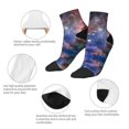 thumbnail image 4 of Breathable Athletic Socks Nebula Cushioned Quarter Socks for Men Women, 4 of 7