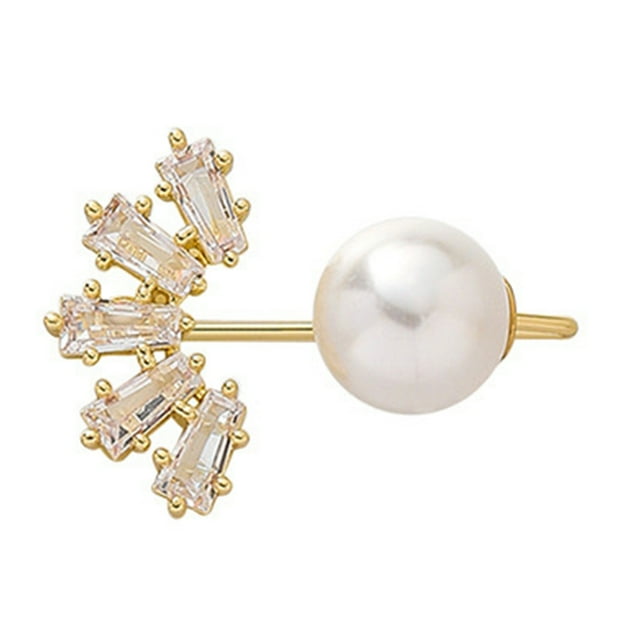 BRIGHTFUFU MUJER DE SEGURIDAD DE LA PERLA DE PERLA DE LA PERLA DE LA PERLA DE LA PERLA MULTION funcional PIN Durable broche PIN