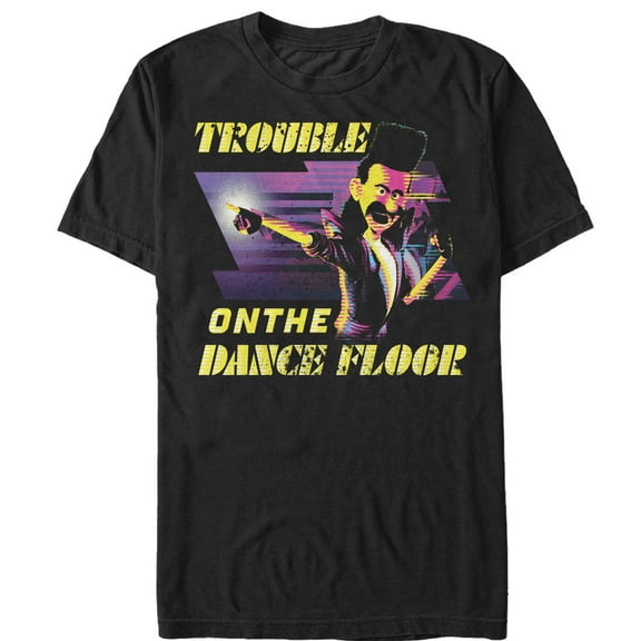 Men's Despicable Me 3 Balthazar Trouble Dance Floor  Graphic Tee Black Medium