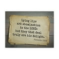 thumbnail image 2 of Scripture Walls Proverbs 12:22 His Delight Bible Verse Canvas Christian Wall Art Ready to Hang Unframed, 2 of 18