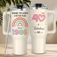 thumbnail image 2 of 40th Birthday Gifts for Women - 40th Birthday Decorations for Her, Woman - 40&Fabulous - 1986 Bday Gifts Cups for Women - 1986 Present Gift for Mom, Wife, Sister - Turning Forty Tumbler 40oz, 2 of 3