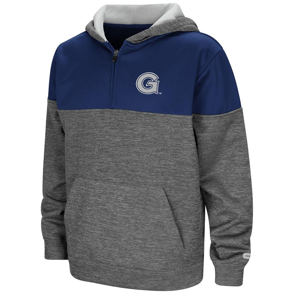 Colosseum Youth Georgetown Hoyas Quarter Zip Pull-Over Hoodie
