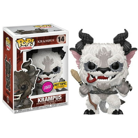 Funko POP! Holidays CHASE Krampus [White,Flocked] #14 Exclusive