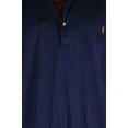 thumbnail image 3 of Ralph Lauren Mens Soft Touch Rugby Polo Shirt, Blue, Big 3X, 3 of 3
