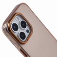 thumbnail image 4 of For iPhone 16 Pro Max Case TPU PC Phone Back Cover Lens Frame Rhinestone Decorated - Transparent Pin, 4 of 5
