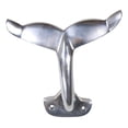 thumbnail image 5 of Nickel Plated Aluminum Nautical Baleen Blue Whale Tail Wall Coat Hook Hanger, 5 of 10