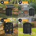thumbnail image 4 of Cubierta redonda para parrilla de barbacoa para exteriores, cubierta antipolvo para muebles Baobao, 4 of 5