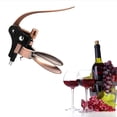 thumbnail image 4 of Sacacorchos de vino portátil Sunnimix de aleación en conejo bronce, 4 of 7