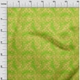 thumbnail image 2 of oneOone Cotton Jersey Green Fabric Batik Craft Projects Decor Fabric Printed By The Yard 58 Inch Wide - MM, 2 of 4
