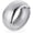 7In Round Polished Silver, variant on 18K Gold Plated Wide Cuff Bracelet for Women - Premium Alloy Shiny Polished Double Layer Statement Bangle, Trendy Daily Wear Party Jewelry Accessory