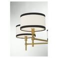 thumbnail image 6 of Trade Winds Andrew 5-Light Chandelier in Natural Brass, 6 of 6