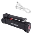 thumbnail image 2 of Folding Torch, USB Charging Work Light ABS Handheld Energy Saving 5 Lighting Modes With Magnets And Hooks For Fishing For Travel For Camping For Adventure, 2 of 8